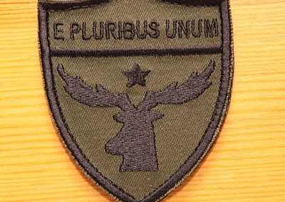 Tikitud embleem